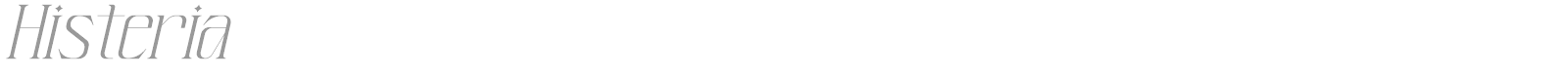 Histeria font preview